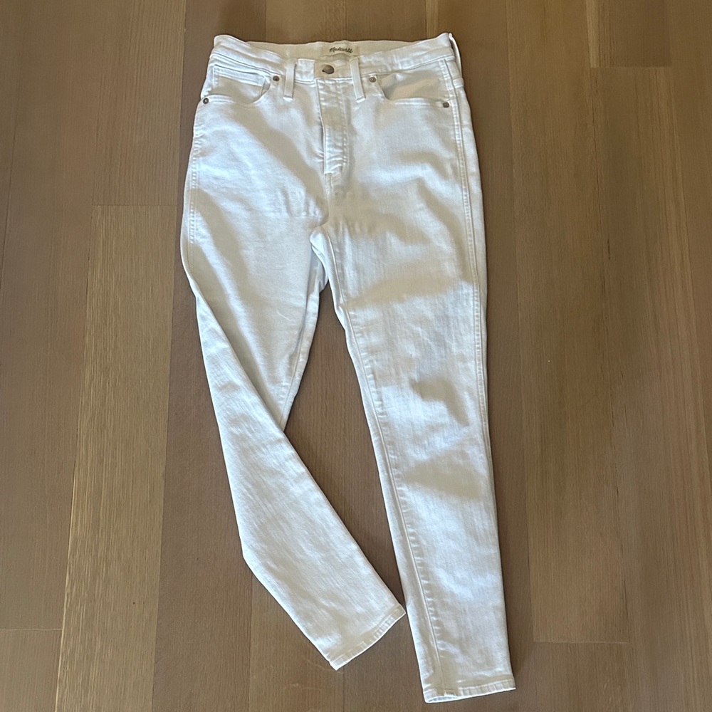 Madewell White Jeans